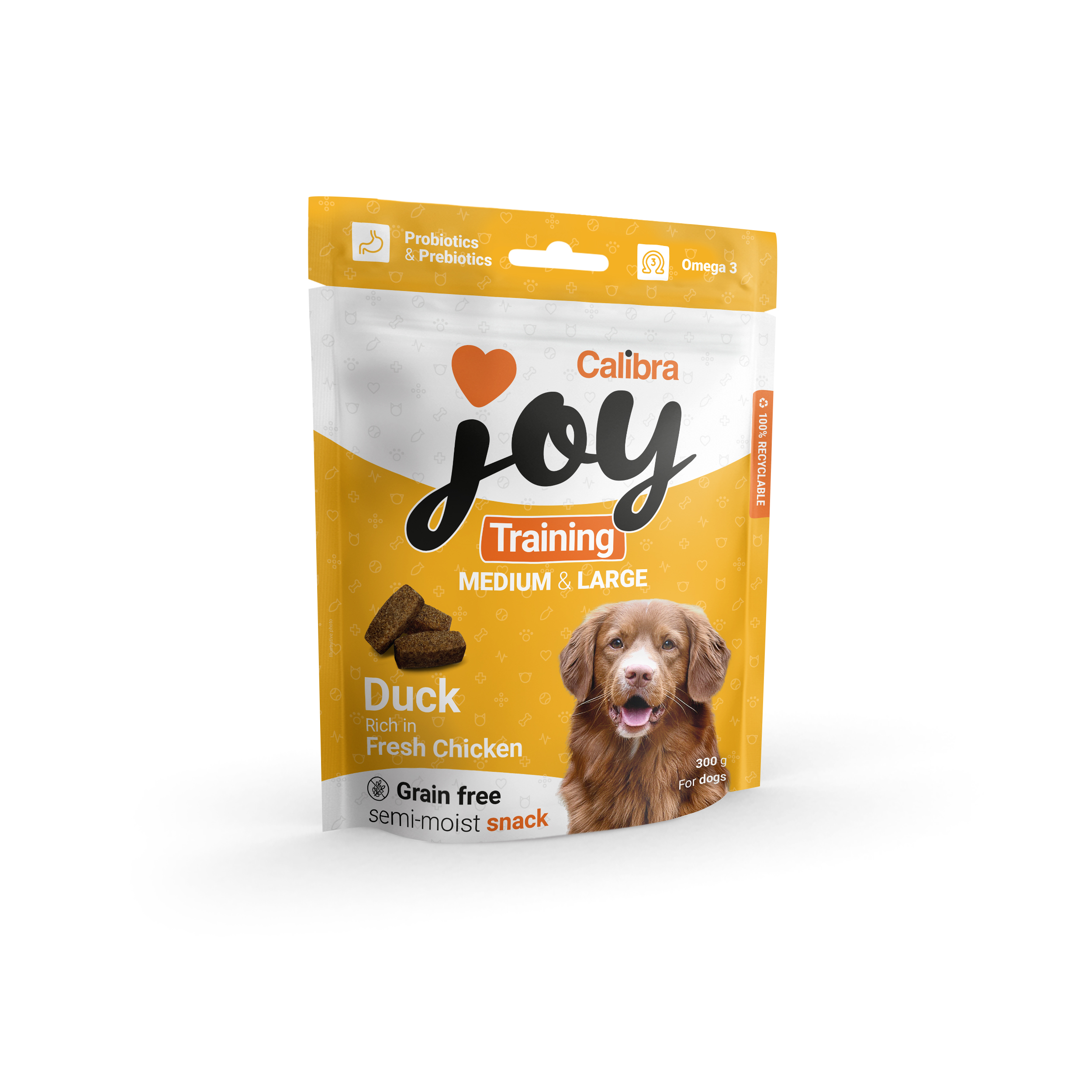 CALIBRA Joy Dog Training M&L Duck&Chicken 300g
