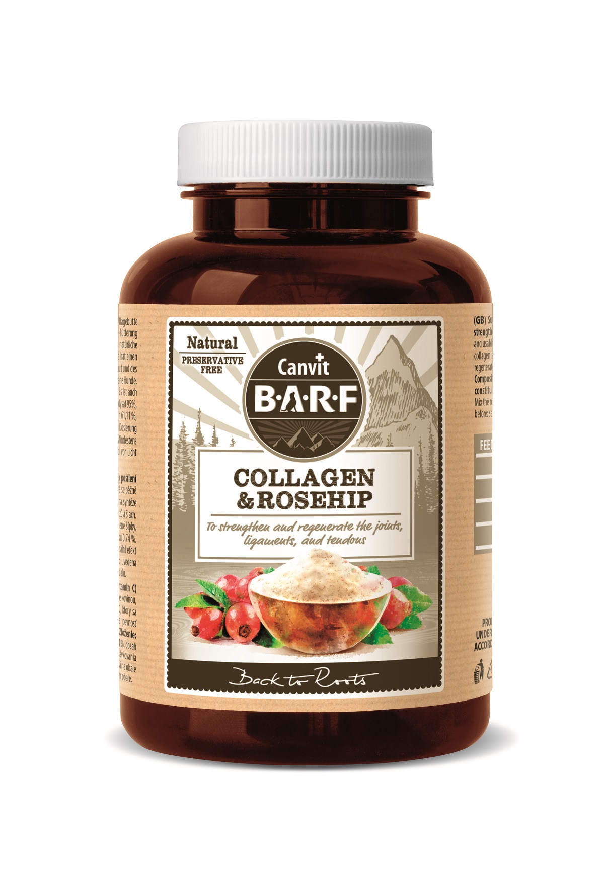 CANVIT BARF Collagen & Rosehip 140g