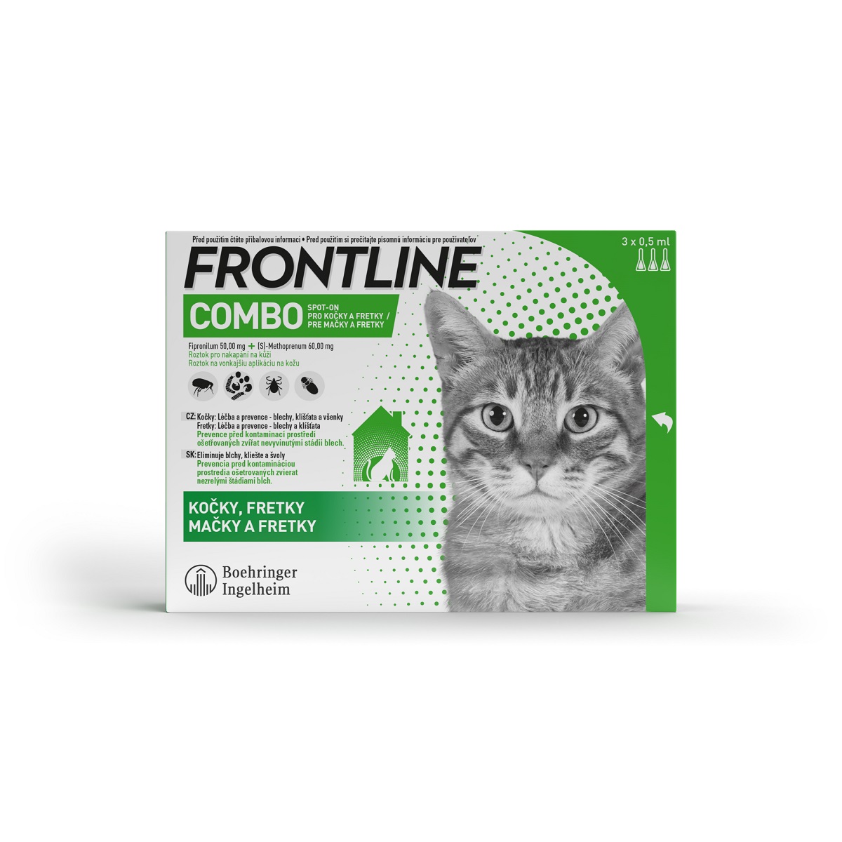 FRONTLINE Combo Spot-on Cats 3x0,5ml