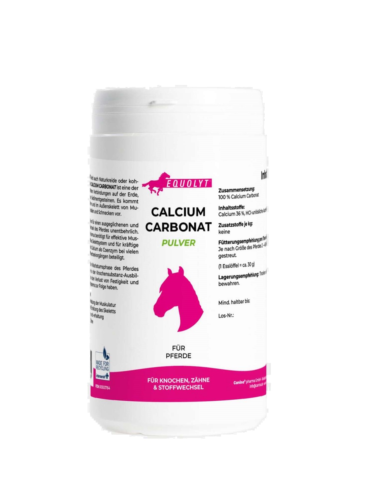 CANINA EQUOLYT Calcium Carbonat 1000g