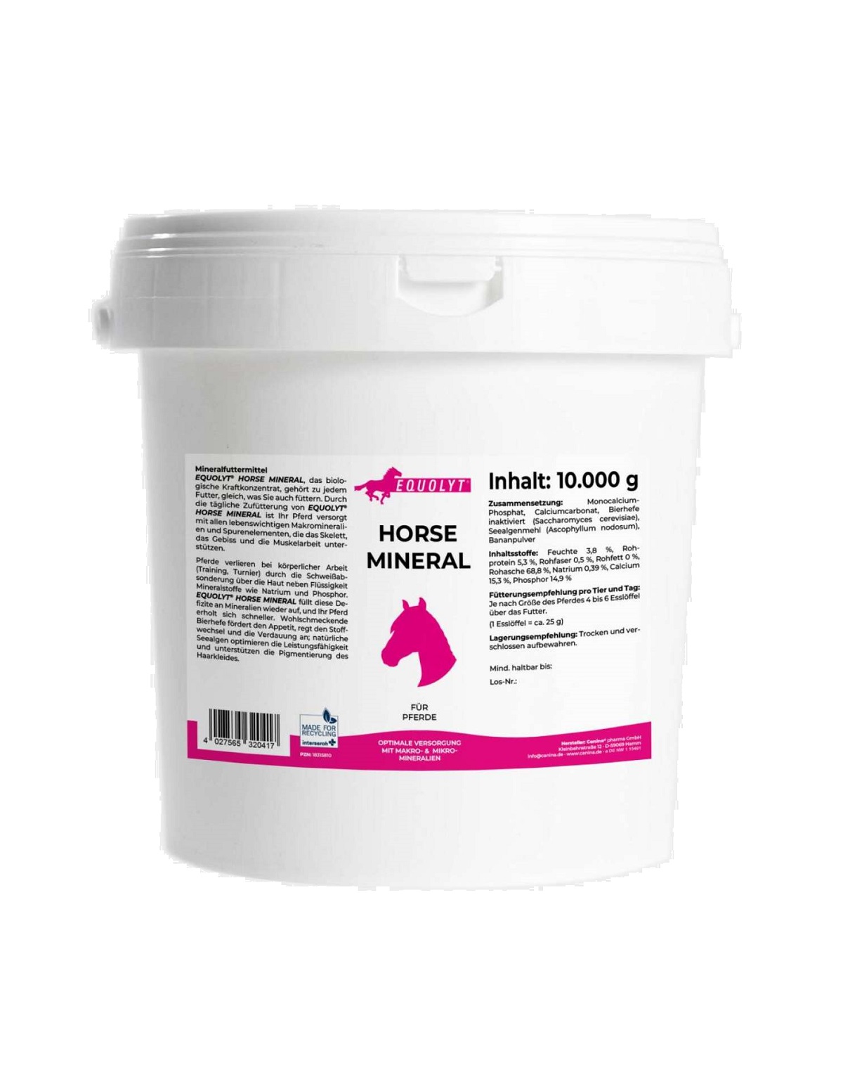 CANINA EQUOLYT Horse Mineral 10000g