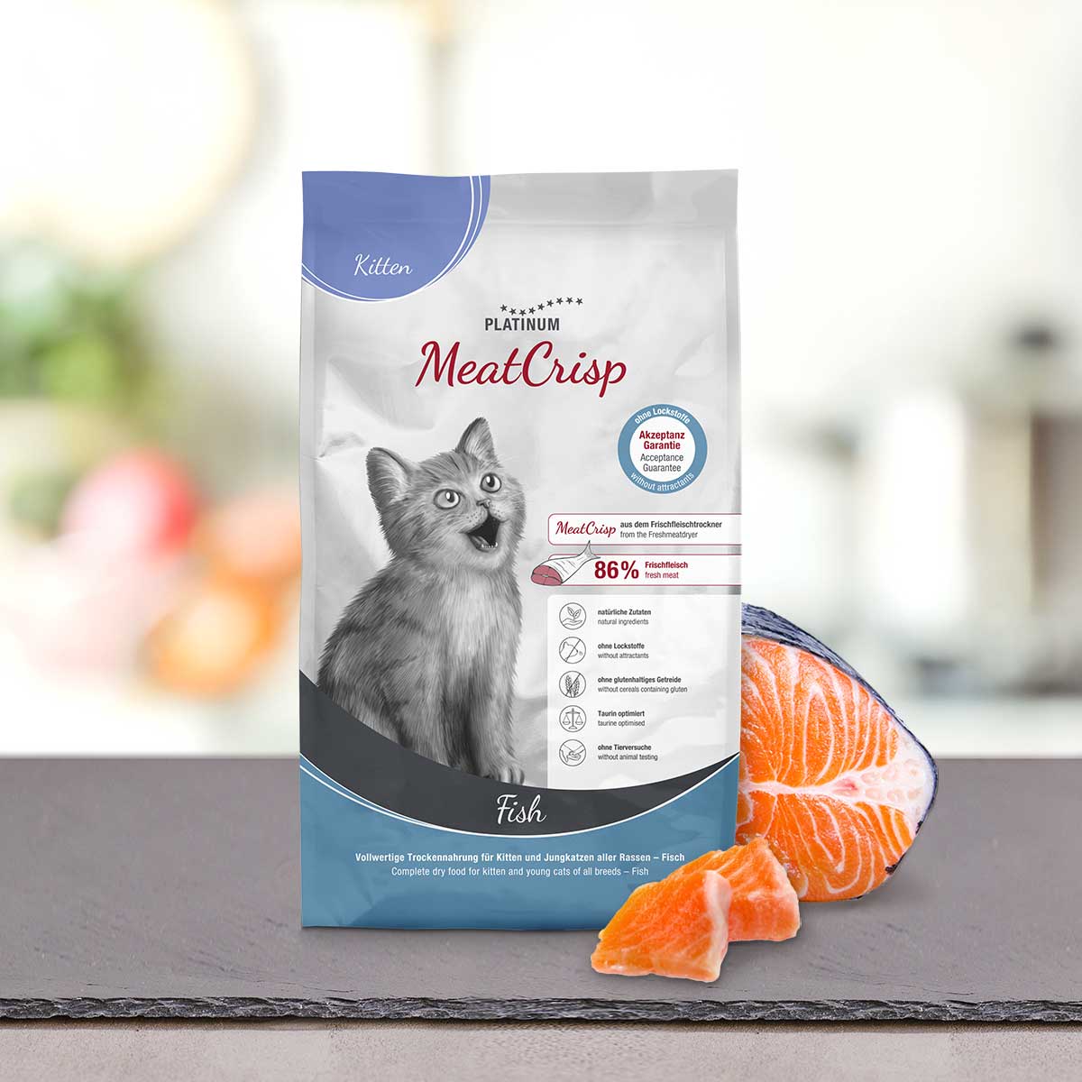 PLATINUM MeatCrisp Kitten Fish 1,5 kg