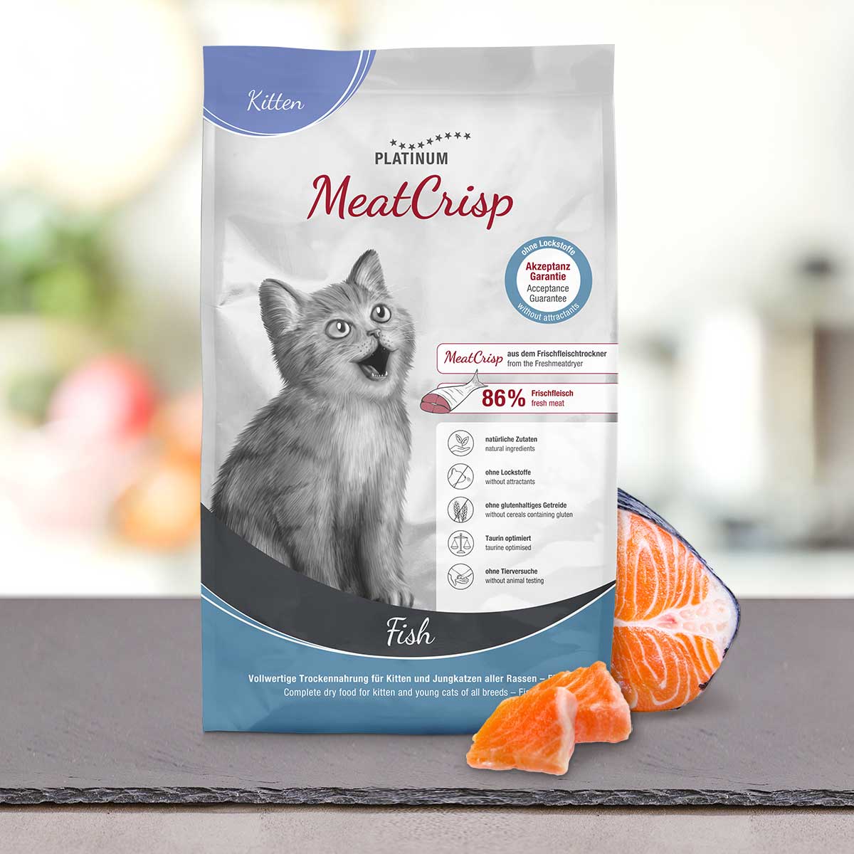 PLATINUM MeatCrisp Kitten Fish 3 kg