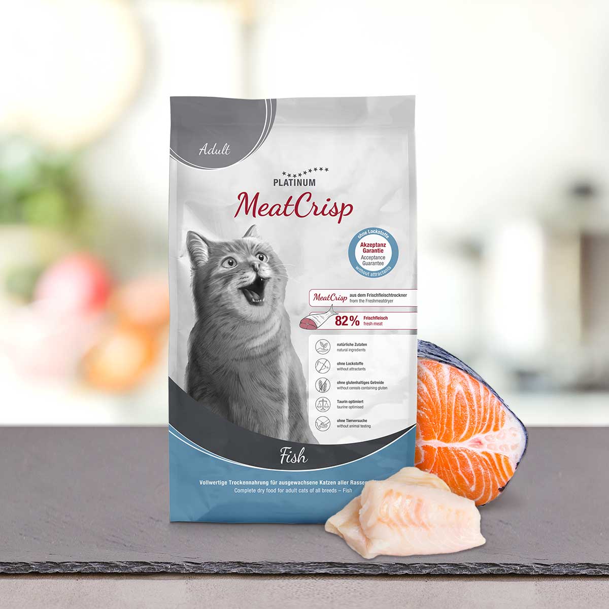 PLATINUM MeatCrisp Adult Fish 1,5 kg