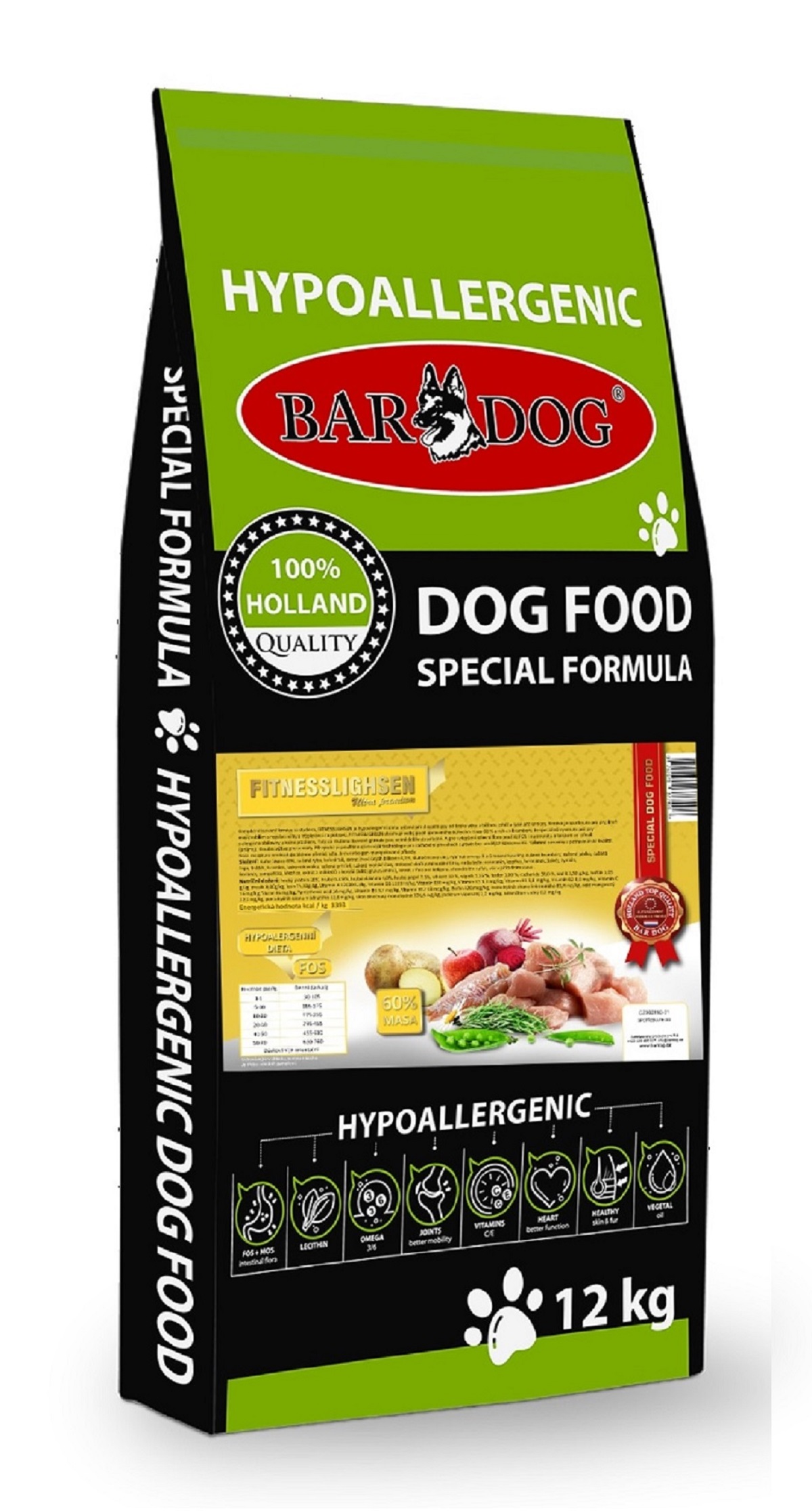 BARDOG Fitnesslighsen 12 kg