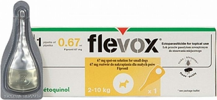 FLEVOX Spot-On Dog S sol 1x0,67ml