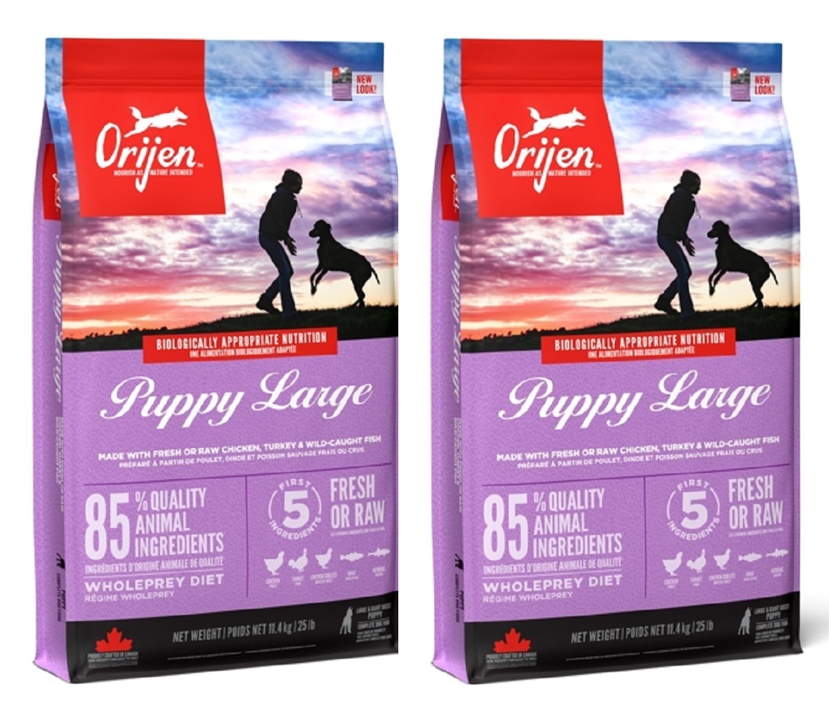 ORIJEN Dog Puppy Large 2 x 11,4 kg