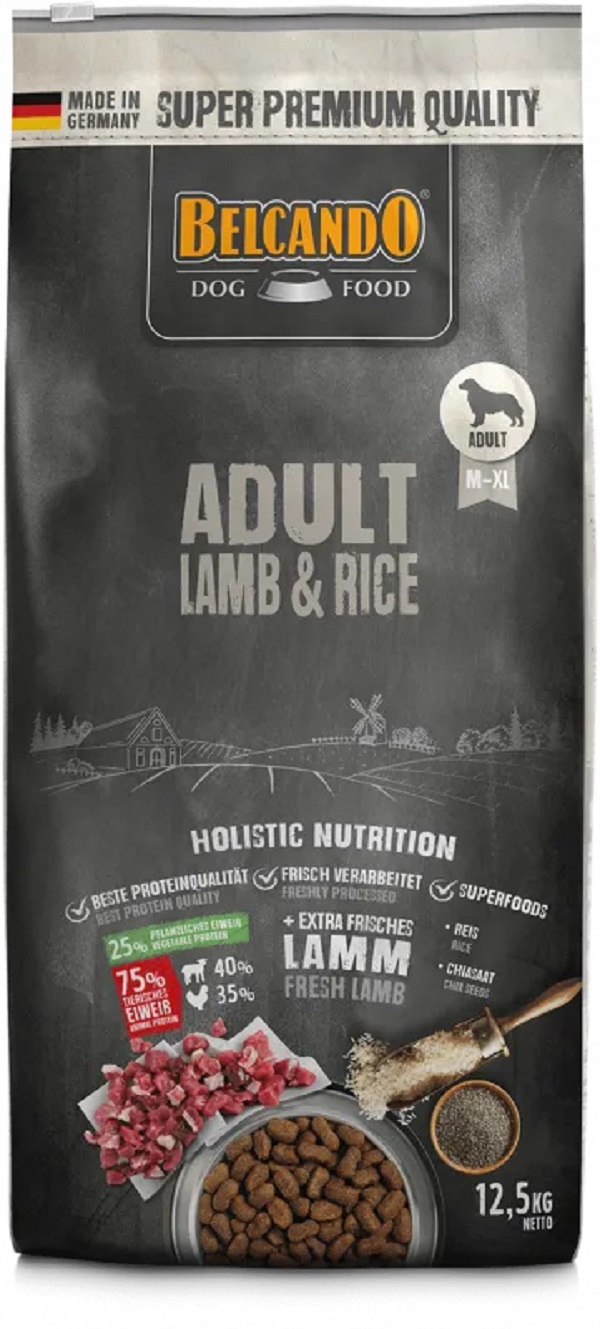 BELCANDO Adult Lamb & Rice 12,5 kg