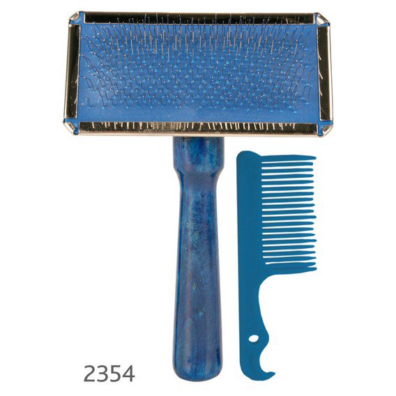 TRIXIE Finišák střední, dřevěná rukojeť 9 x 13 cm