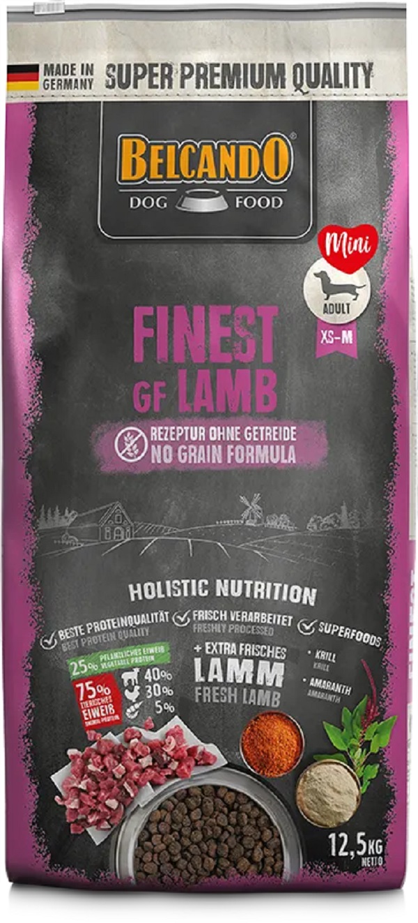 BELCANDO Finest Grain Free Lamb 12,5 kg