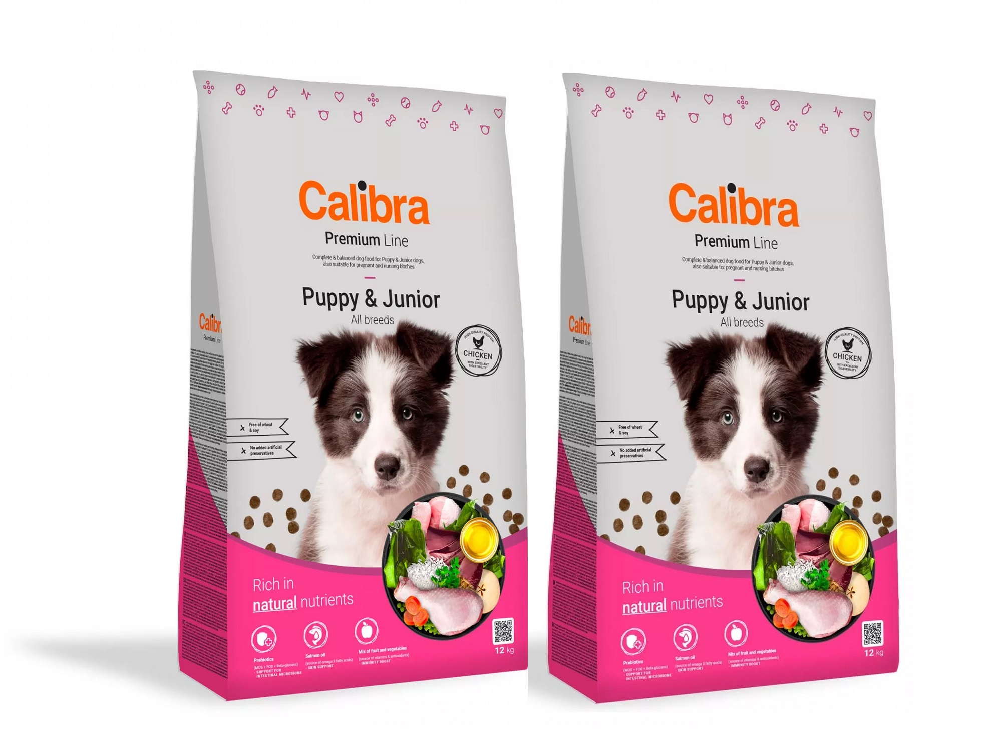 CALIBRA Premium Puppy & Junior 2 x 12 kg