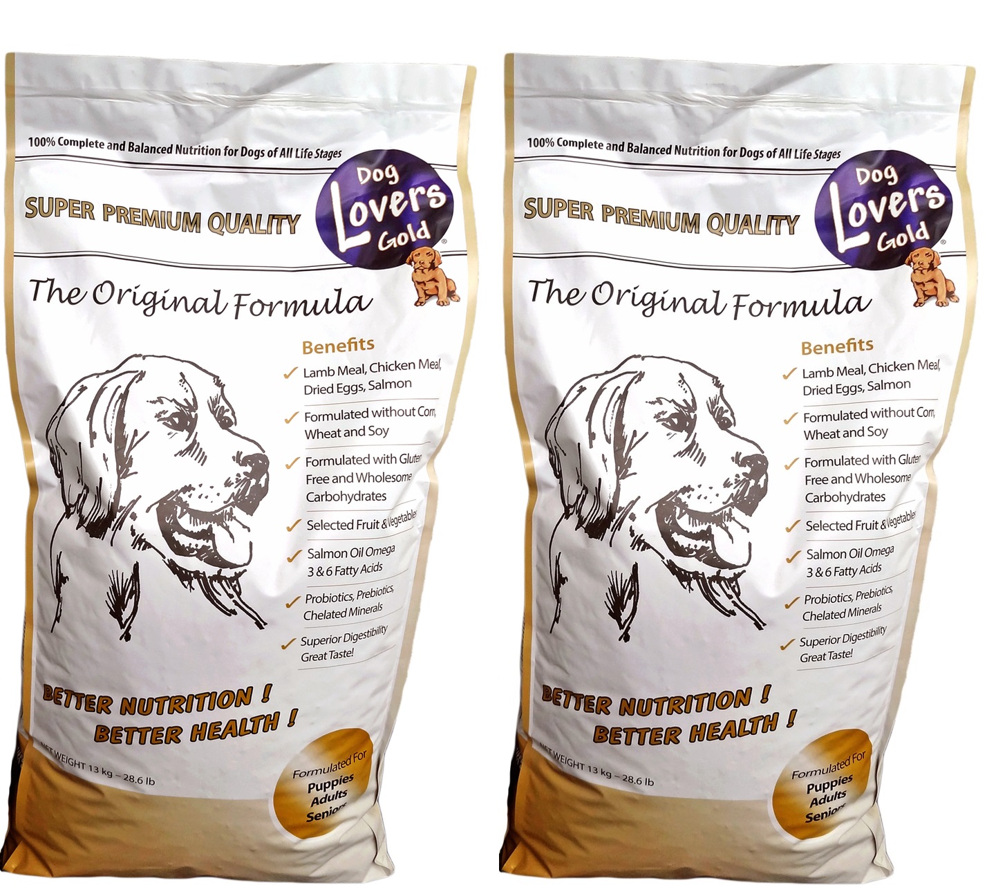 Dog Lovers Gold 2 x 13 kg