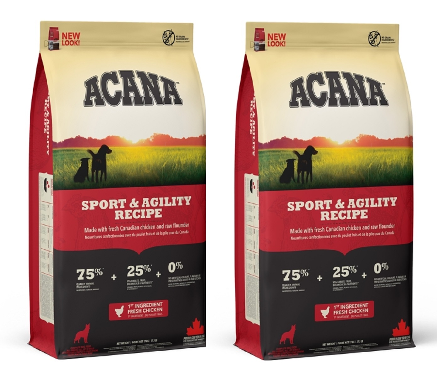 ACANA Heritage Dog Sport & Agility 2 x 17 kg