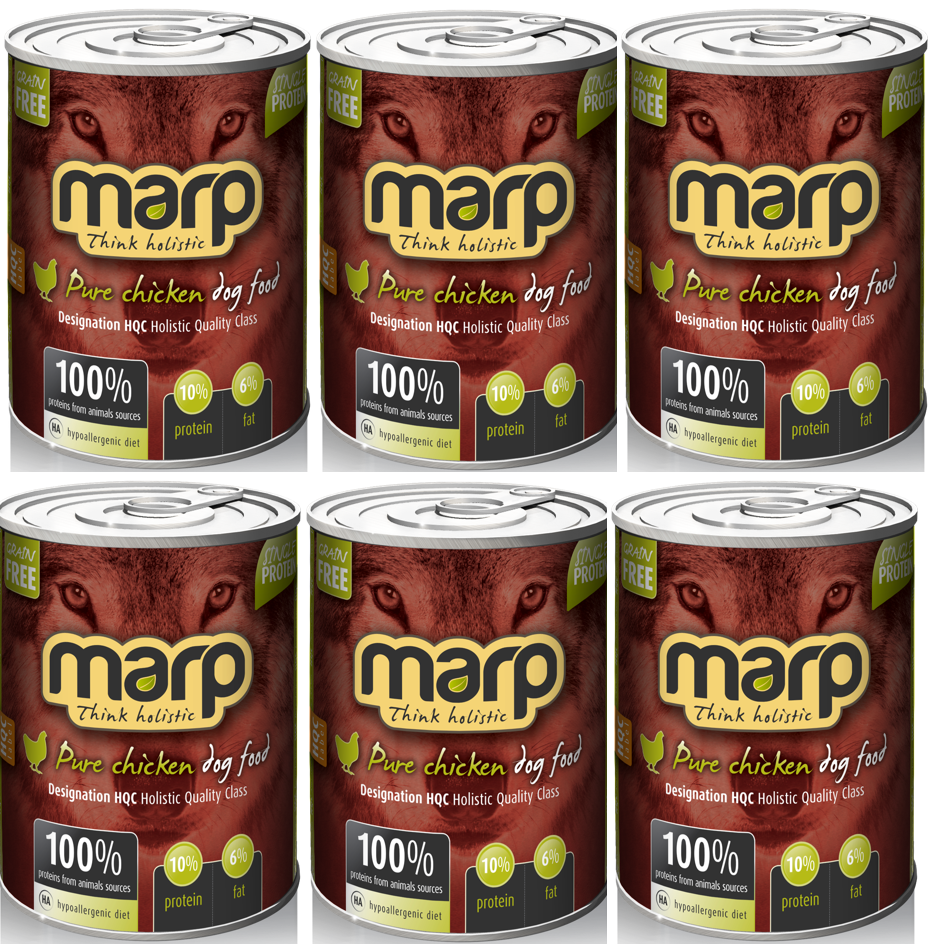 MARP Holistic Pure Chicken Dog Can Food 6 x 400g