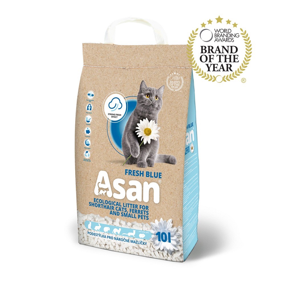 ASAN Cat Fresh Blue 10 L