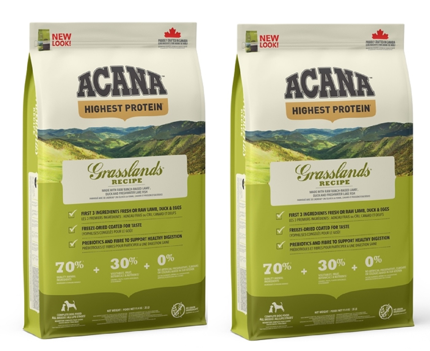 ACANA Regionals Dog Grasslands 2 x 11,4 kg