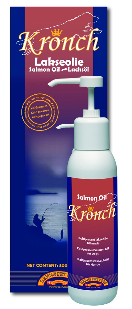 KRONCH lososový olej 500ml