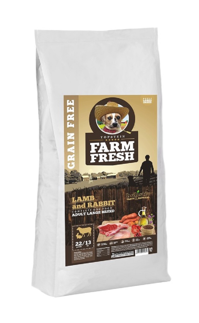 FARM FRESH Lamb & Rabbit Adult LB Grain Free 15 kg