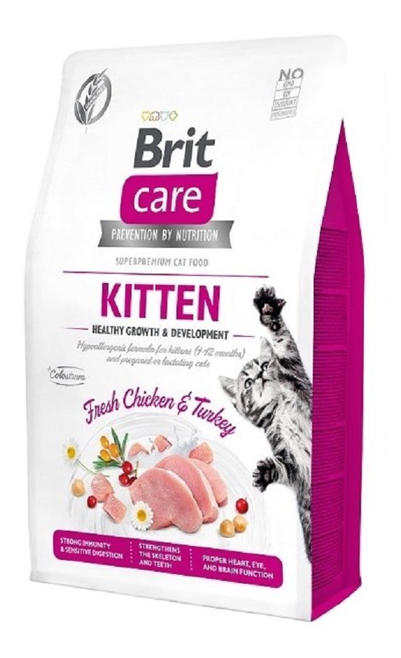 BRIT Care Cat GF Kitten Healthy Growth & Development 7 kg