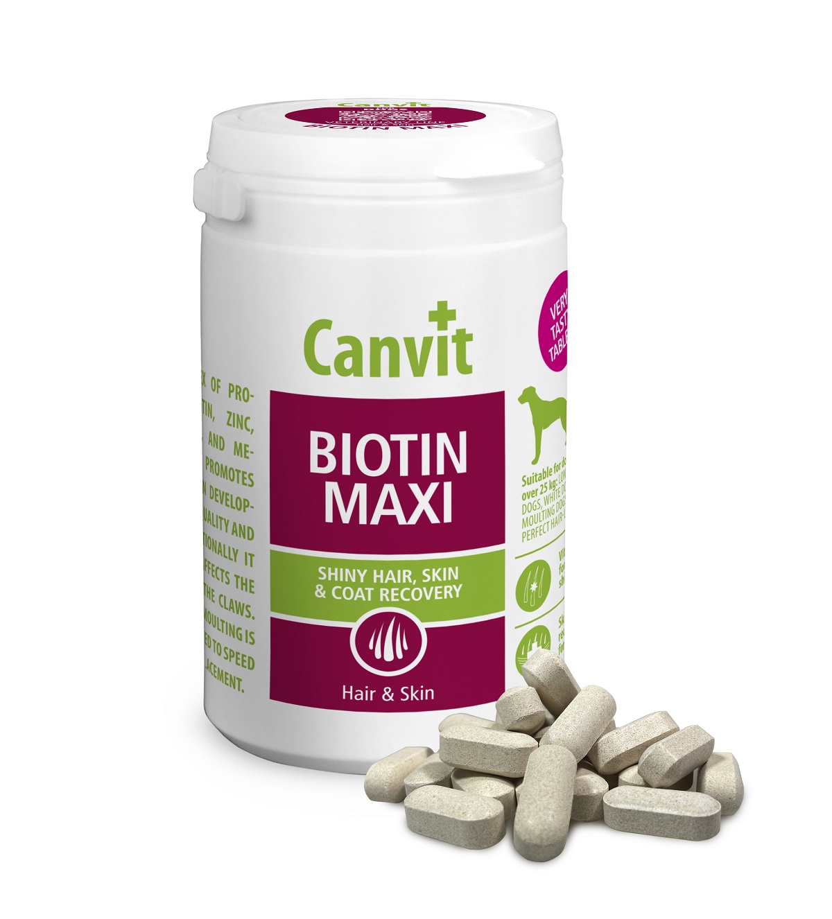 CANVIT Biotin Maxi pro psy tbl 230g
