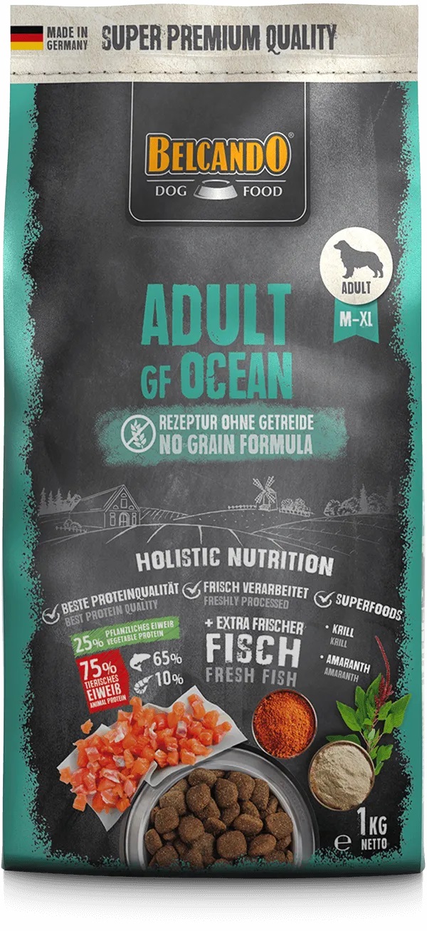 BELCANDO Adult Grain Free Ocean 12,5 kg