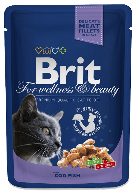 BRIT Premium Cat Cod Fish 100g