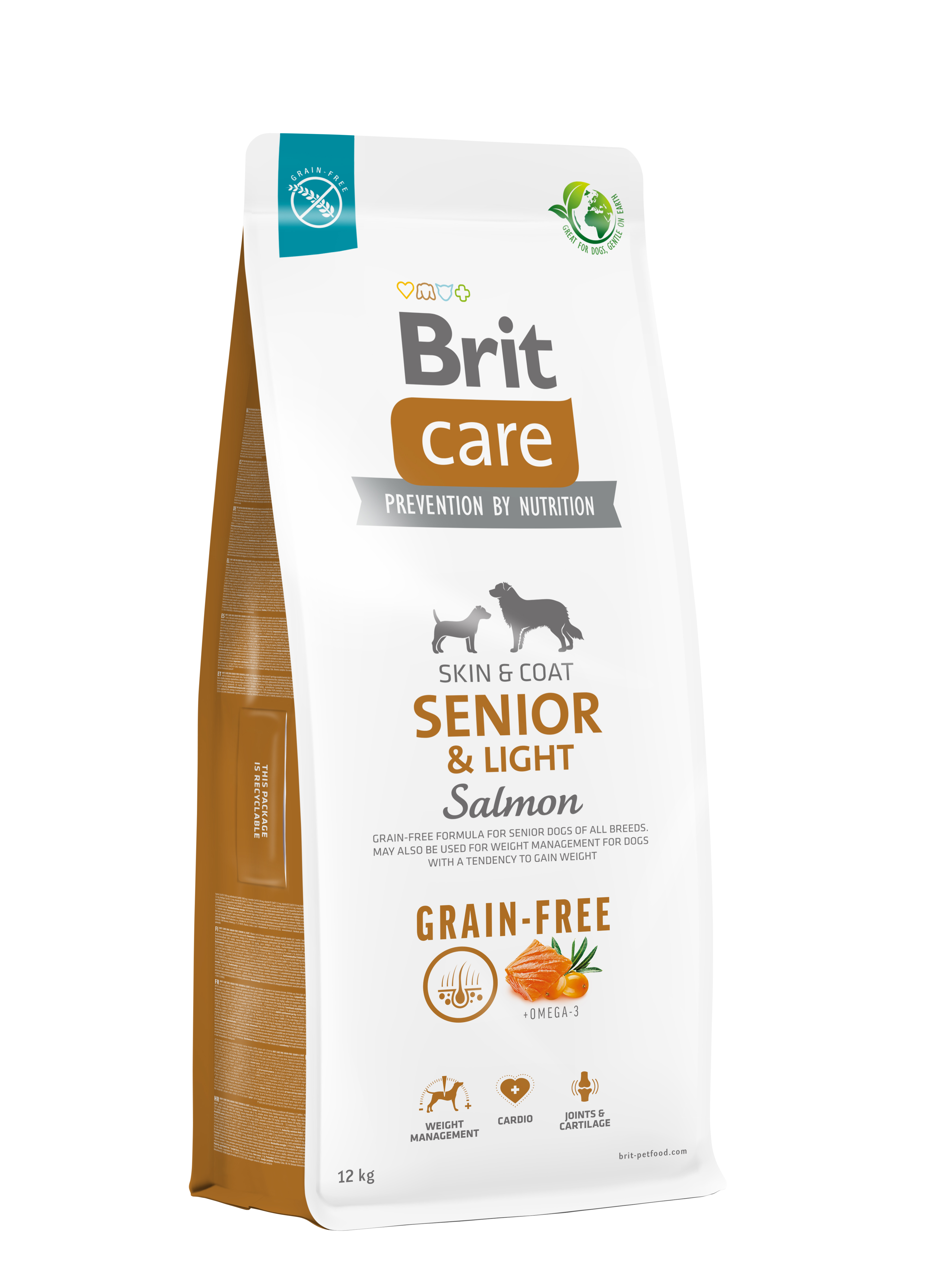 BRIT Care Dog Grain-free Senior&Light 12 kg