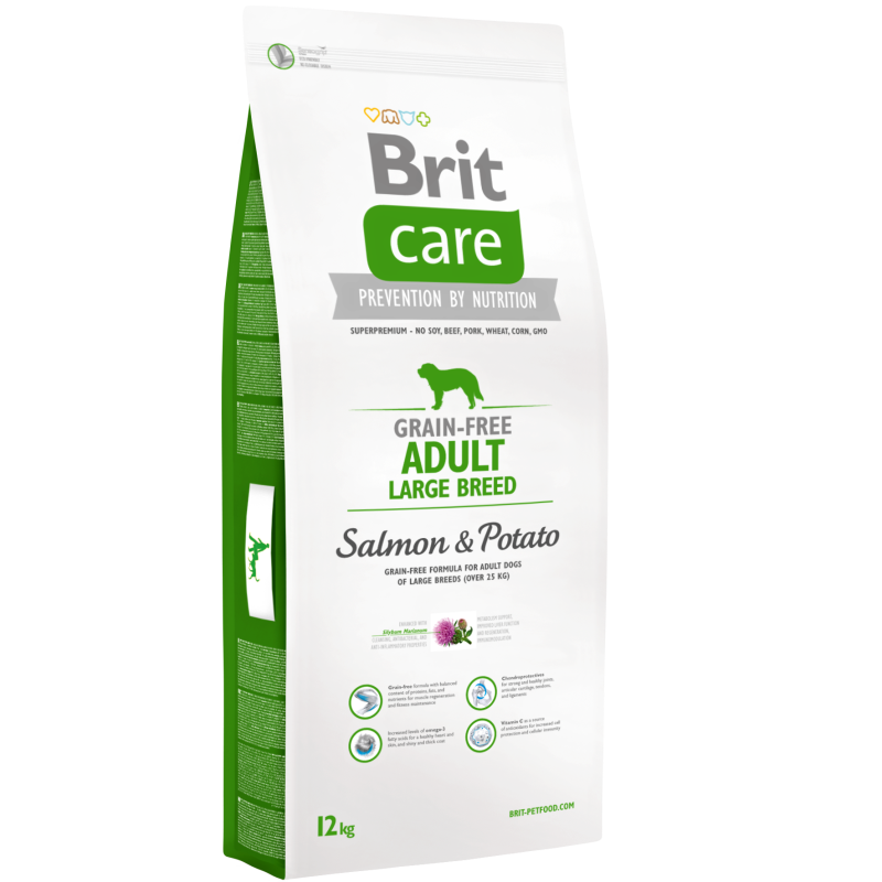 BRIT Care Grain Free Dog Adult Large Breed Salmon & Potato 12 kg