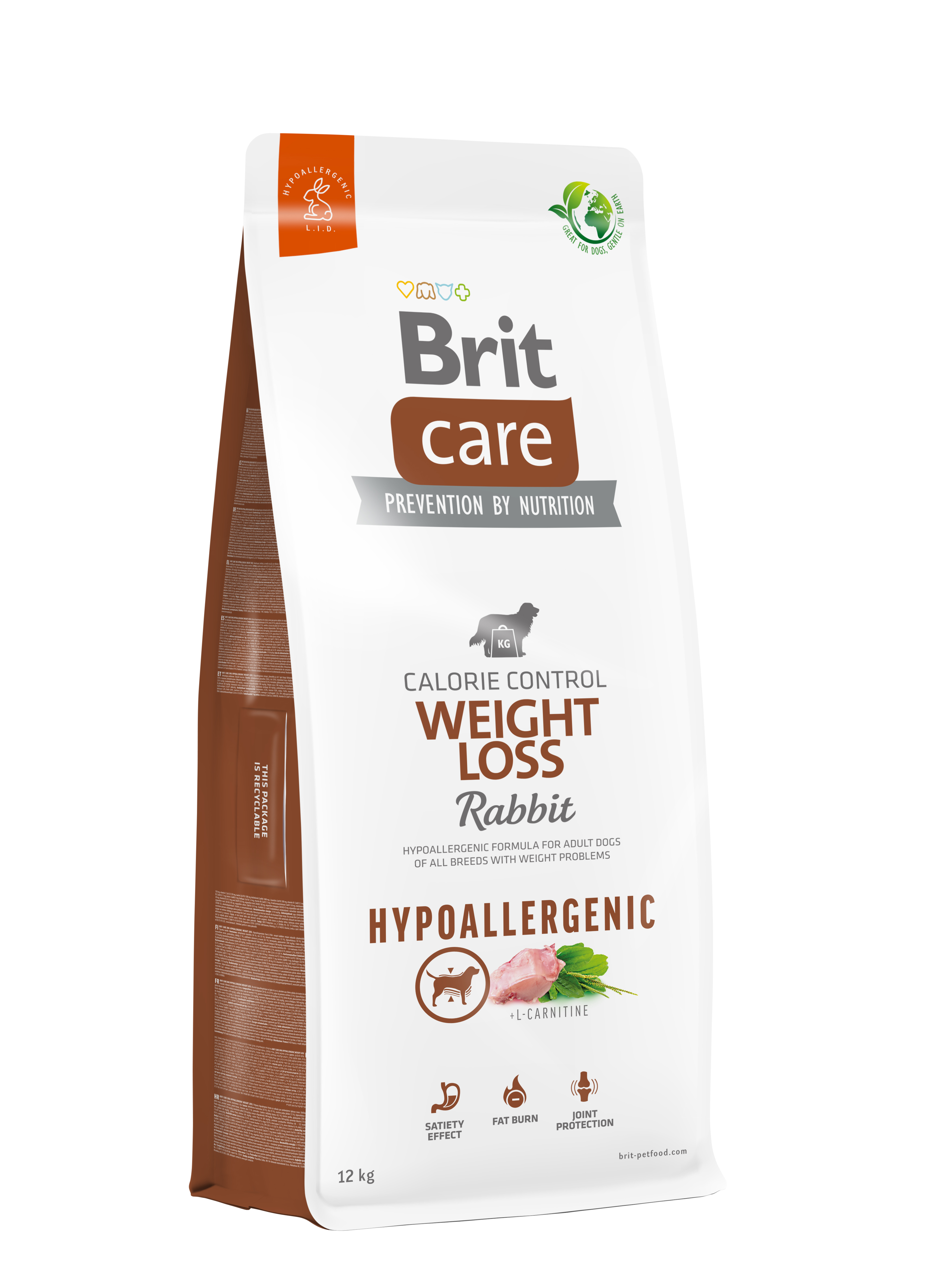 BRIT Care Dog Hypoallergenic Weight Loss 12 kg