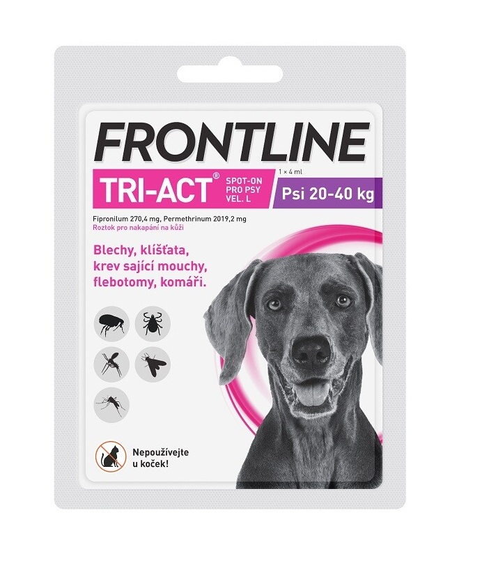 FRONTLINE TRI-ACT spot-on dog L a.u.v. sol 1 x 4ml