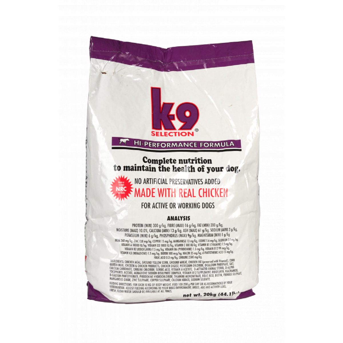 K-9 HI-Performance Formula 12 kg