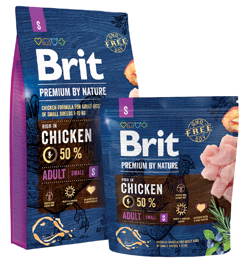 BRIT Premium Dog by Nature Adult S 8 kg