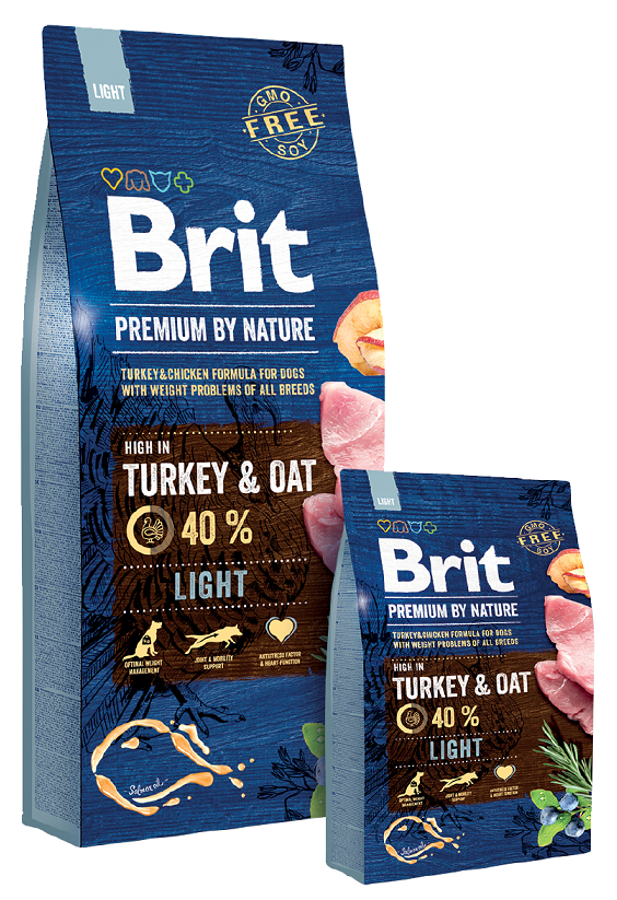 BRIT Premium Dog by Nature Light 15 kg