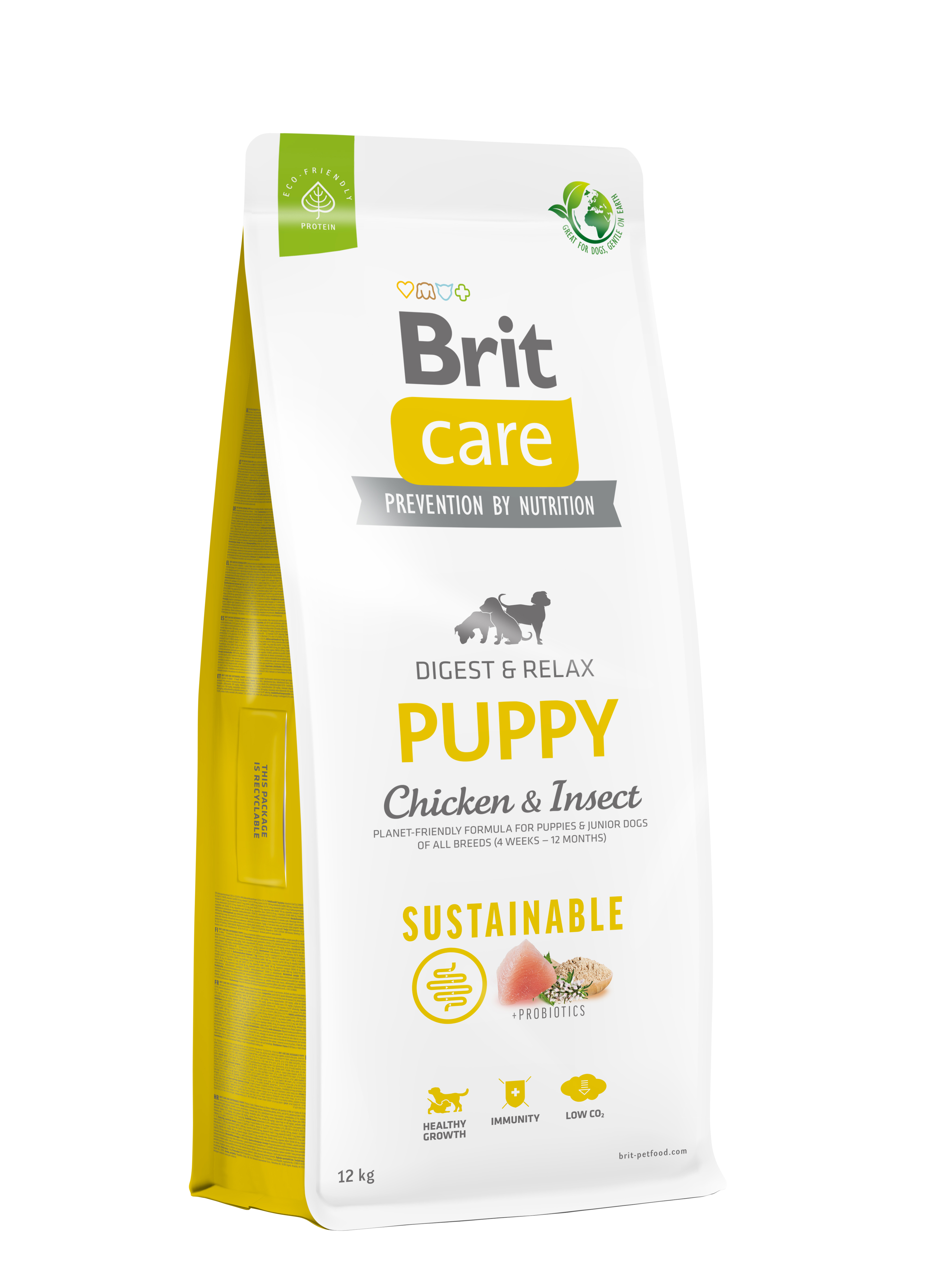 BRIT CARE Dog Sustainable Puppy 12 kg