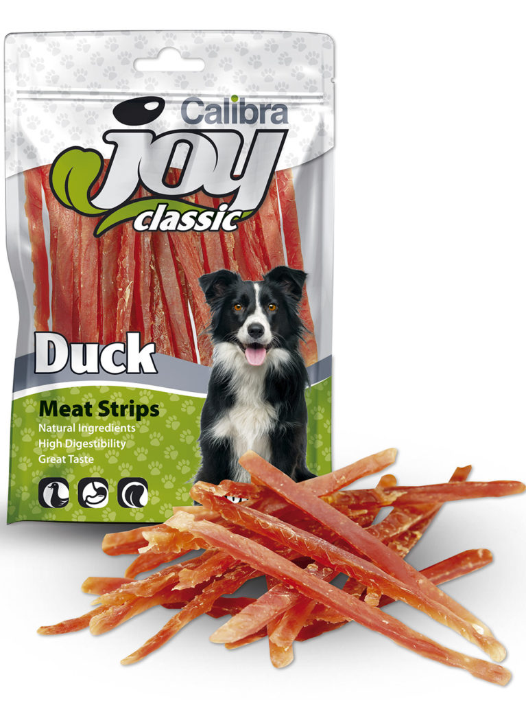 CALIBRA Joy Dog Classic Duck Strips 80g