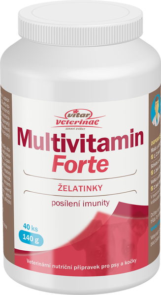 NOMAAD Multivitamin Forte 40ks želé