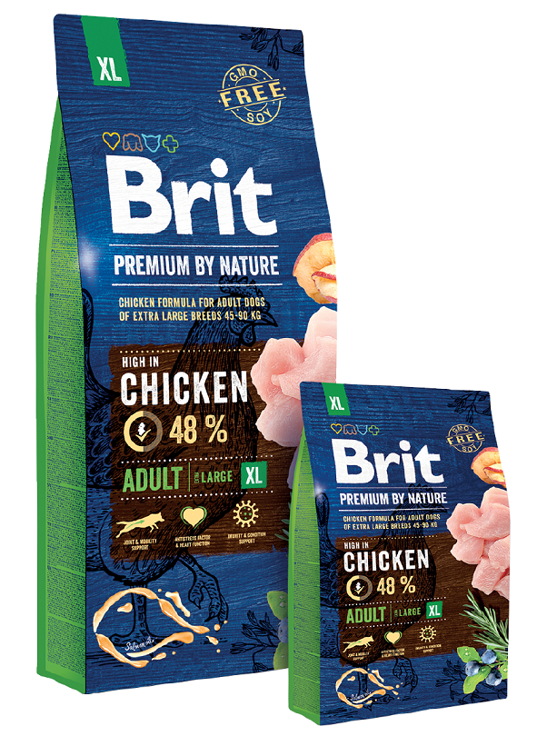 BRIT Premium Dog By Nature Adult XL 2 x 15 kg