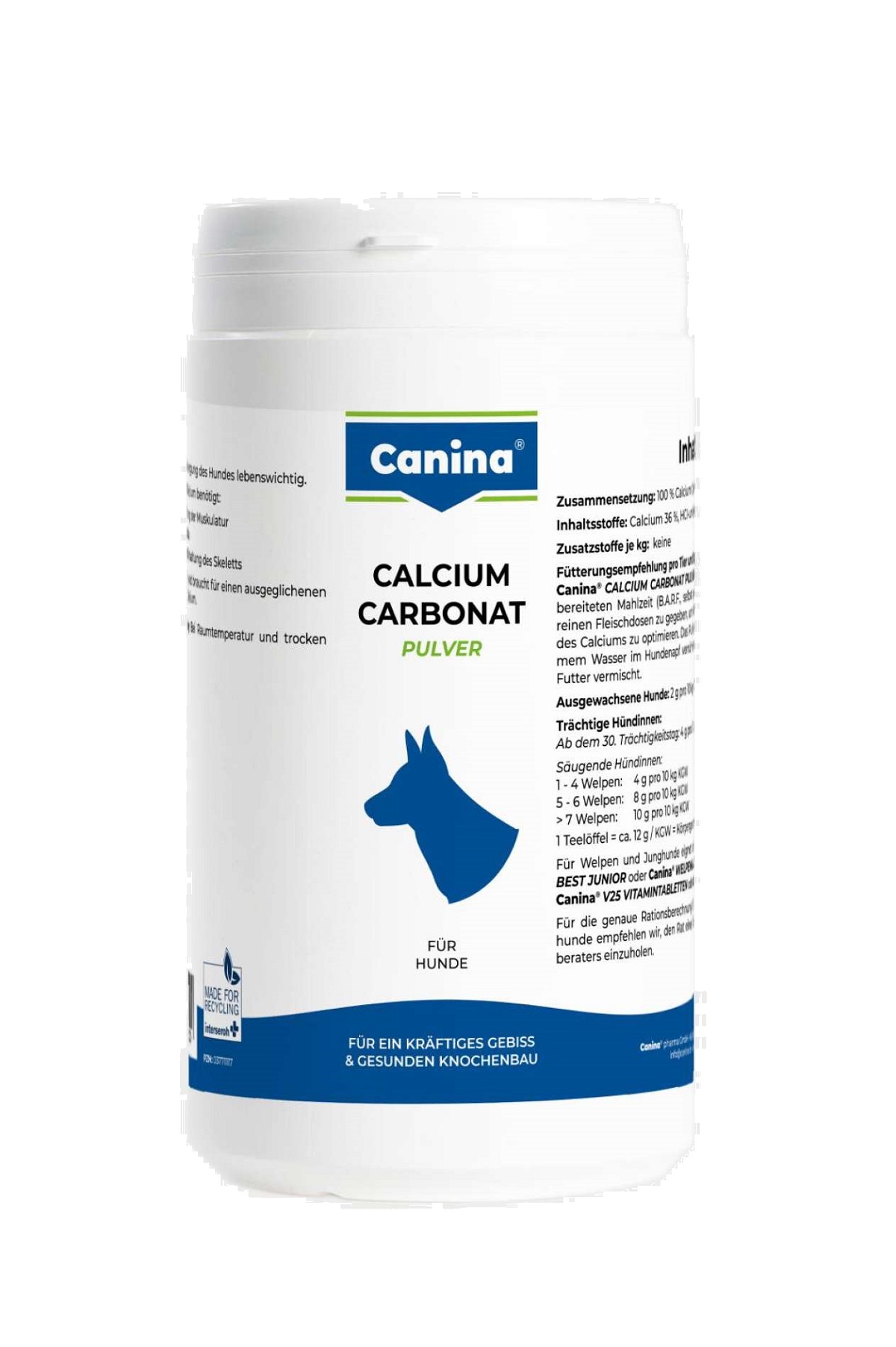 CANINA Calcium carbonat plv. 1000g