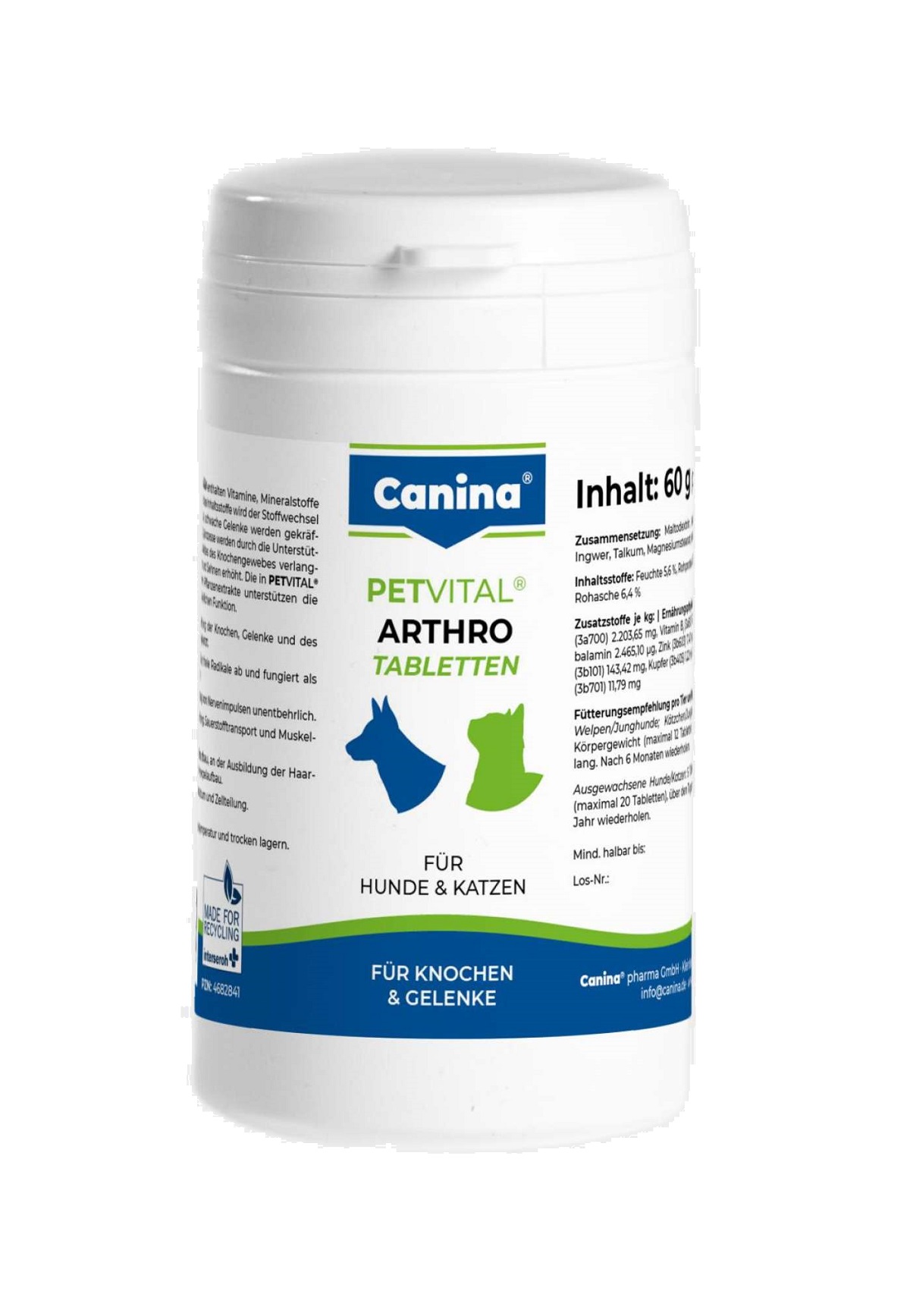 CANINA Petvital Arthro Tabs 60tbl.