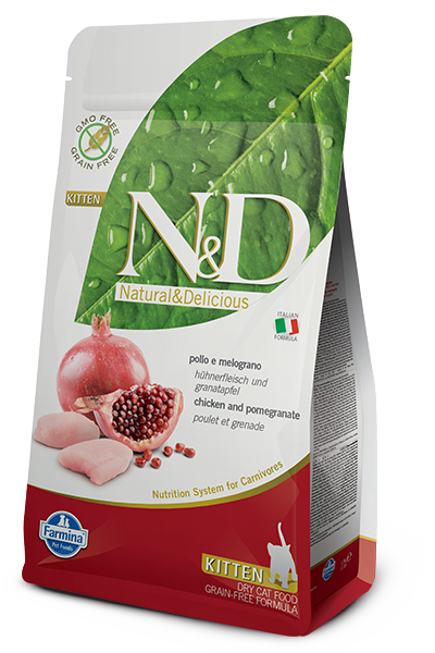 N&D PRIME CAT KITTEN Chicken & Pomegranate 1,5 kg
