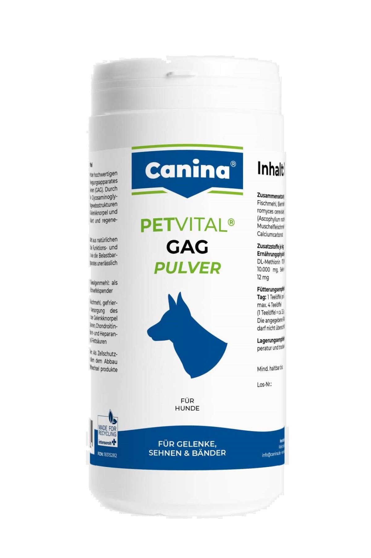 CANINA Petvital GAG plv. 1000g