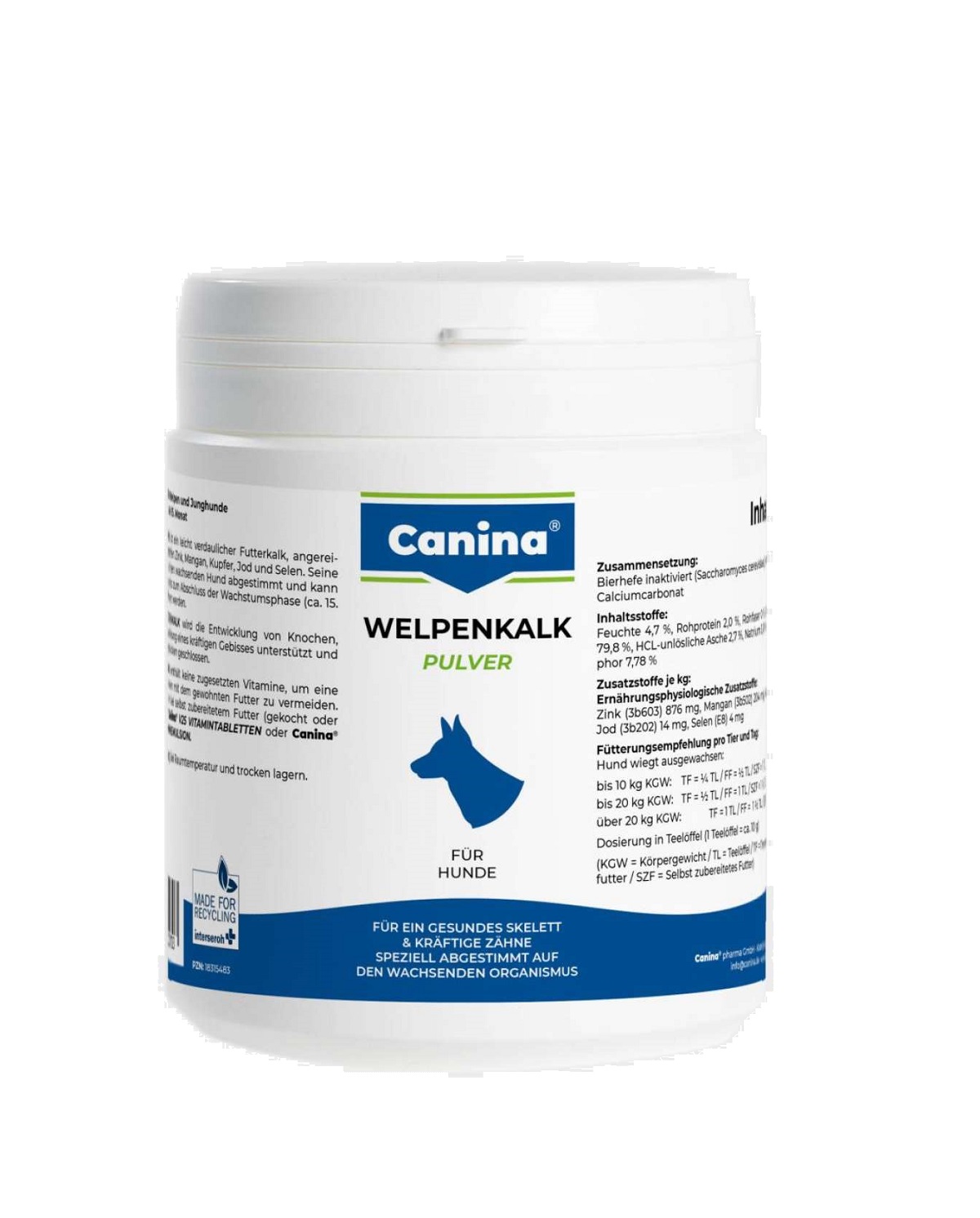 CANINA Welpenkalk plv. 300g