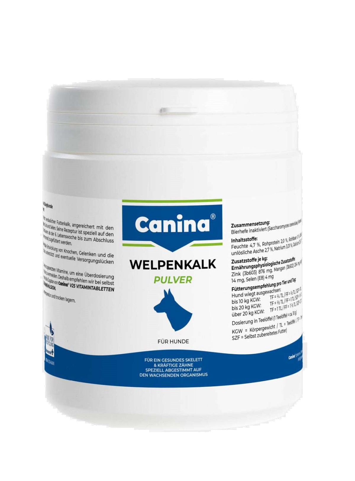 CANINA Welpenkalk plv. 900g