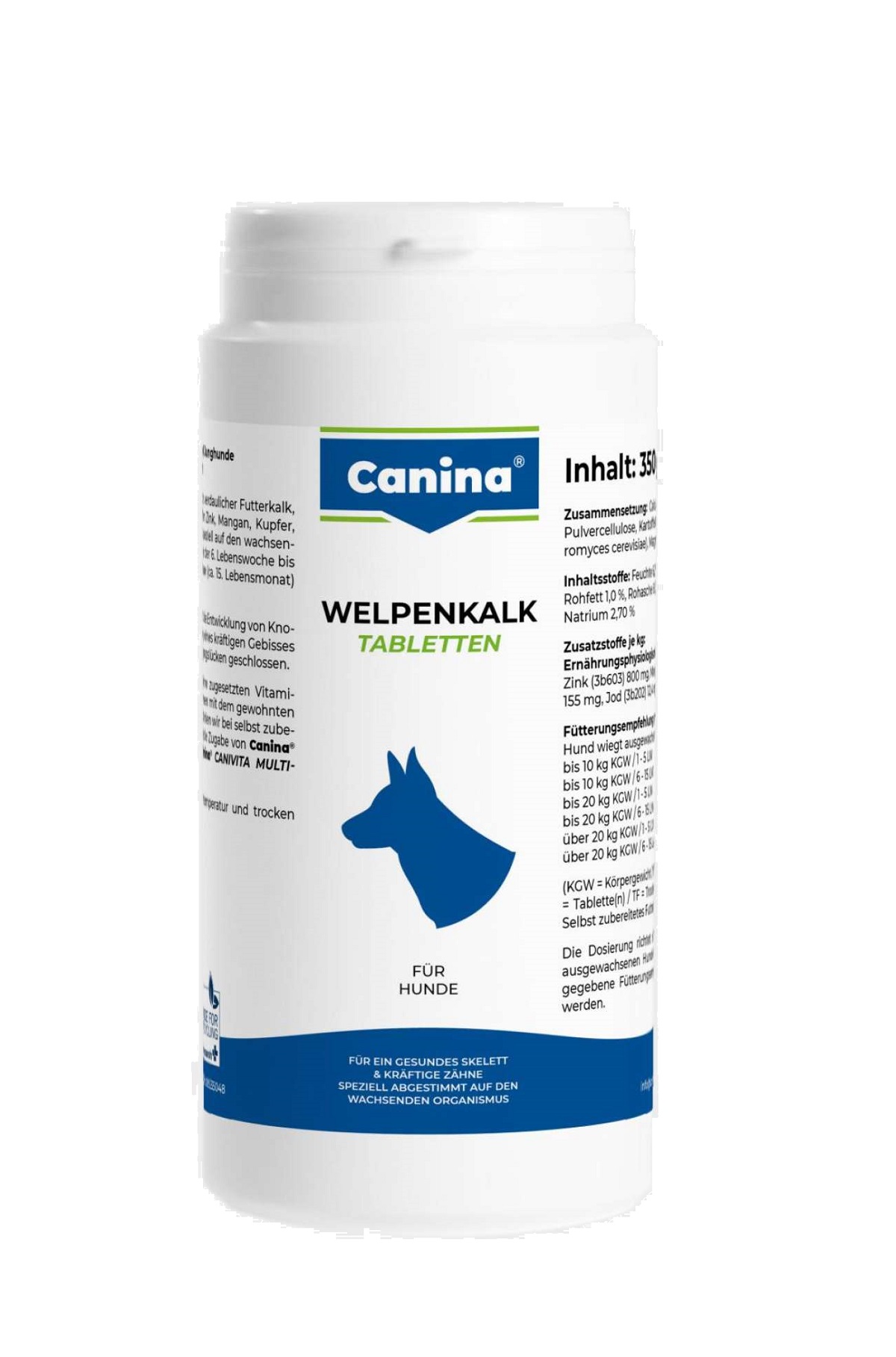 CANINA Welpenkalk 350tbl.