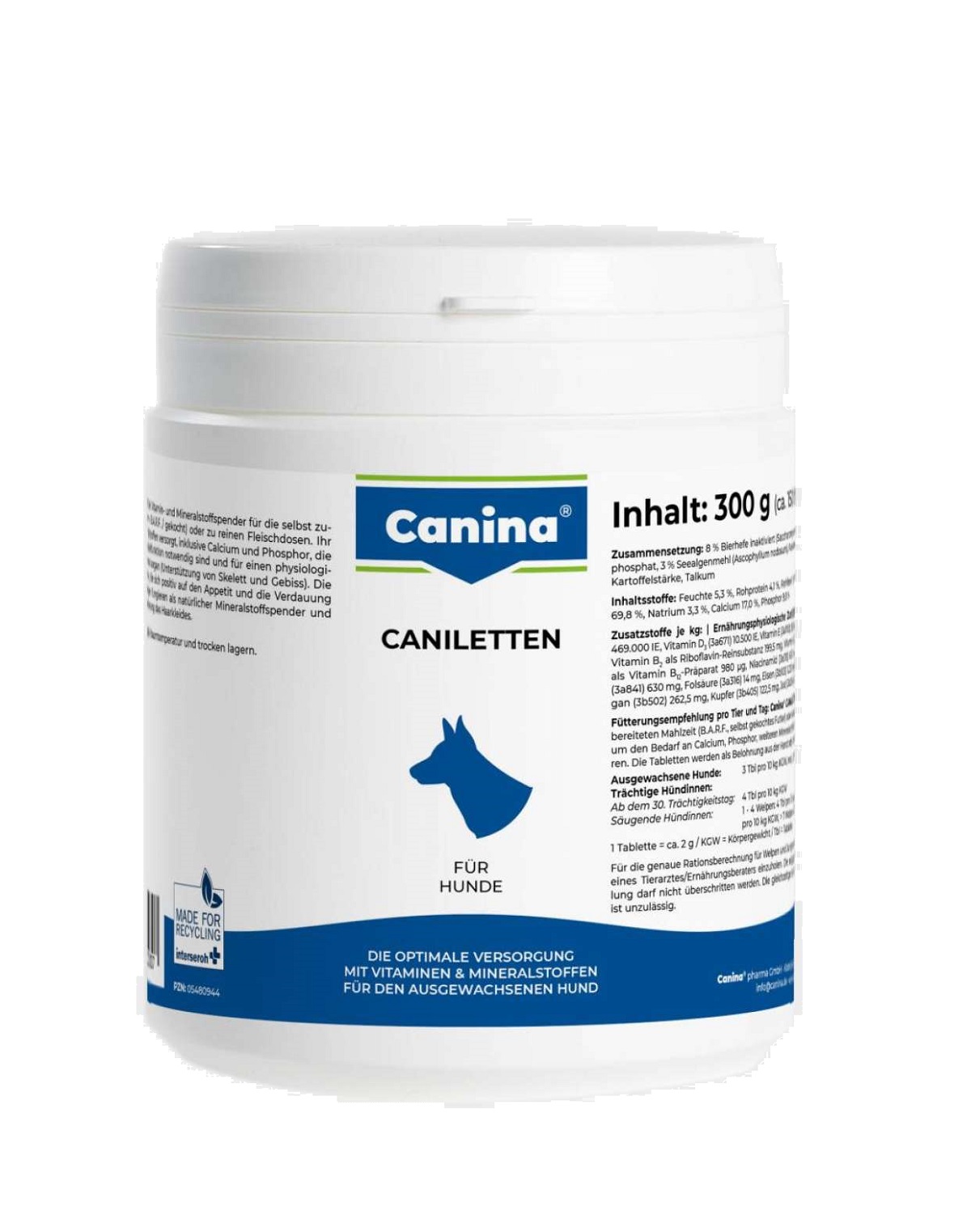 CANINA Caniletten 300g (150tbl.)