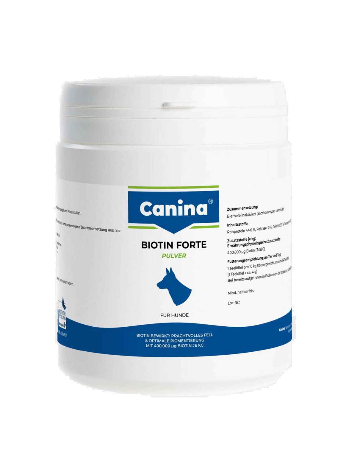 CANINA Biotin forte plv. 500g