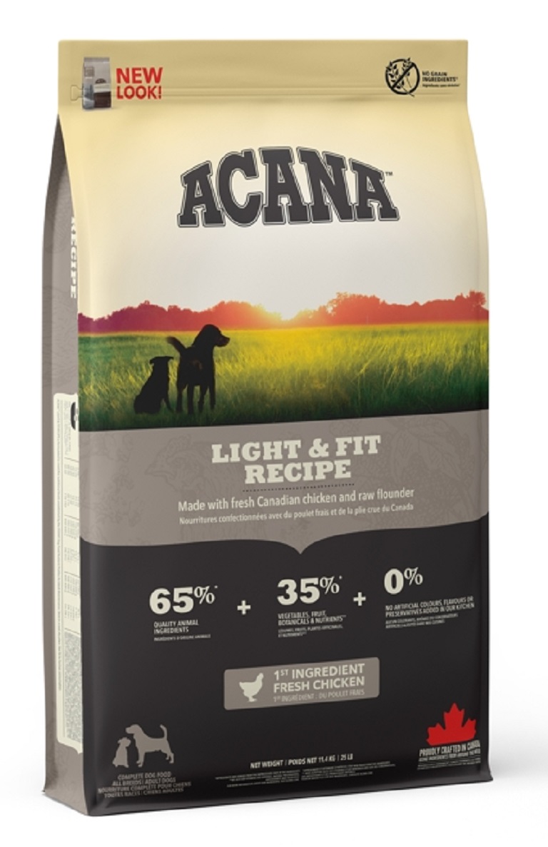 ACANA Heritage Dog Light & Fit Dog 11,4 kg