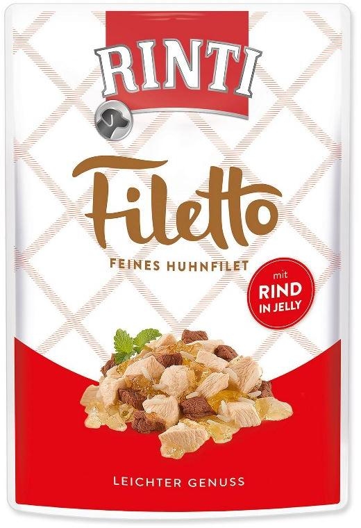 RINTI Filetto Kuře & hovězí v želé 100g