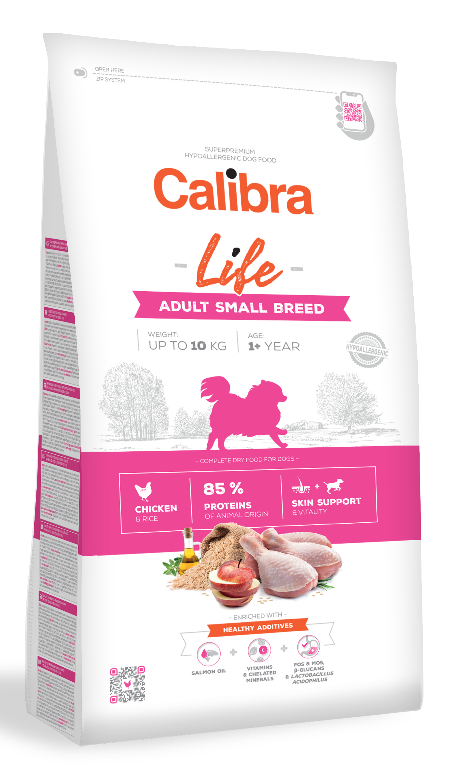 CALIBRA Dog Life Adult Small Breed Chicken 6 kg