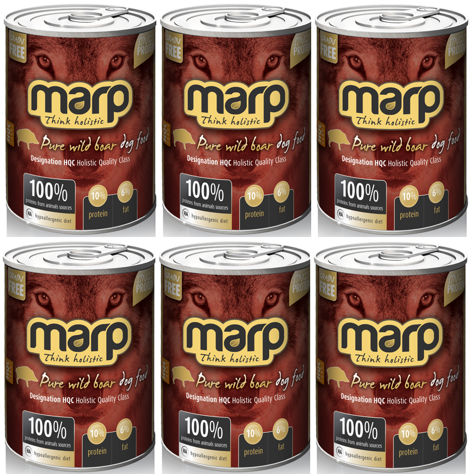 MARP Holistic Pure Wilde Board Dog Can Food 6 x 400g